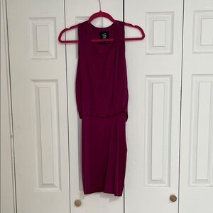 Barneys New York Bright Fuchsia COOP Label Top